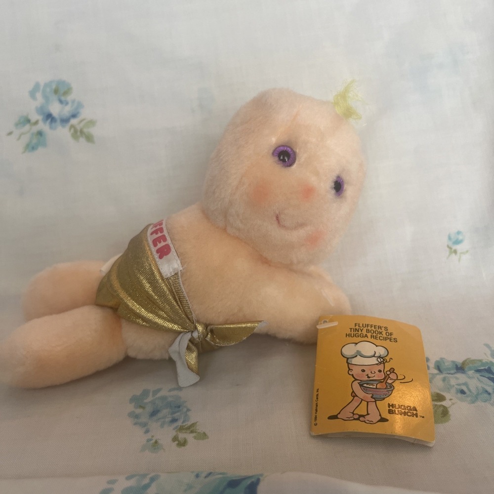 Vintage Taco Bell 1984‎ Hallmark Hugga Bunch Tuggins Plush Baby